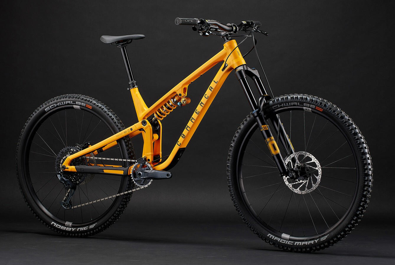 META V5 OHLINS EDITION MTB Fully in Yellow 2/6