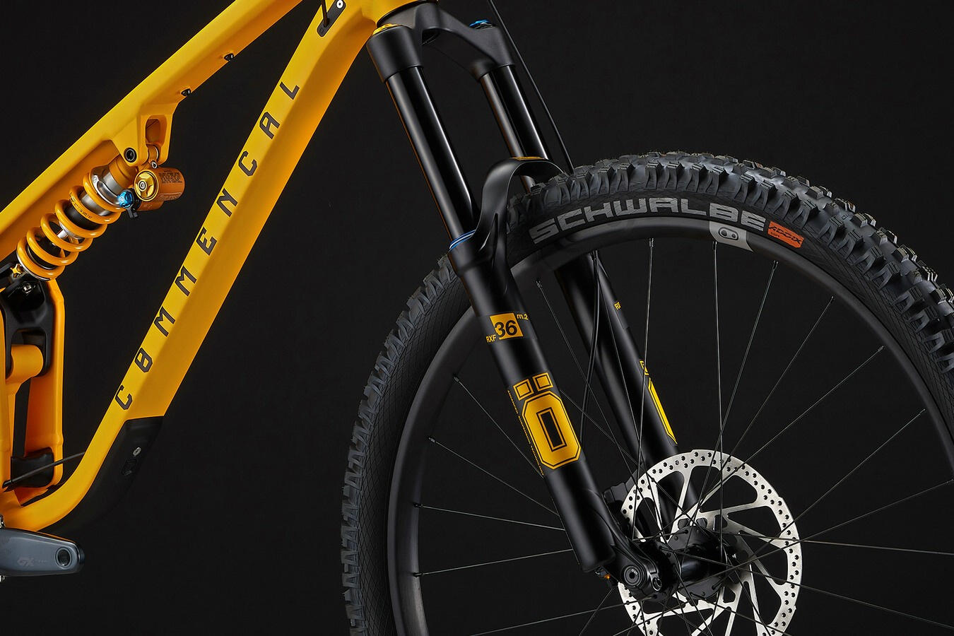 META V5 OHLINS EDITION MTB Fully in Yellow 5/6