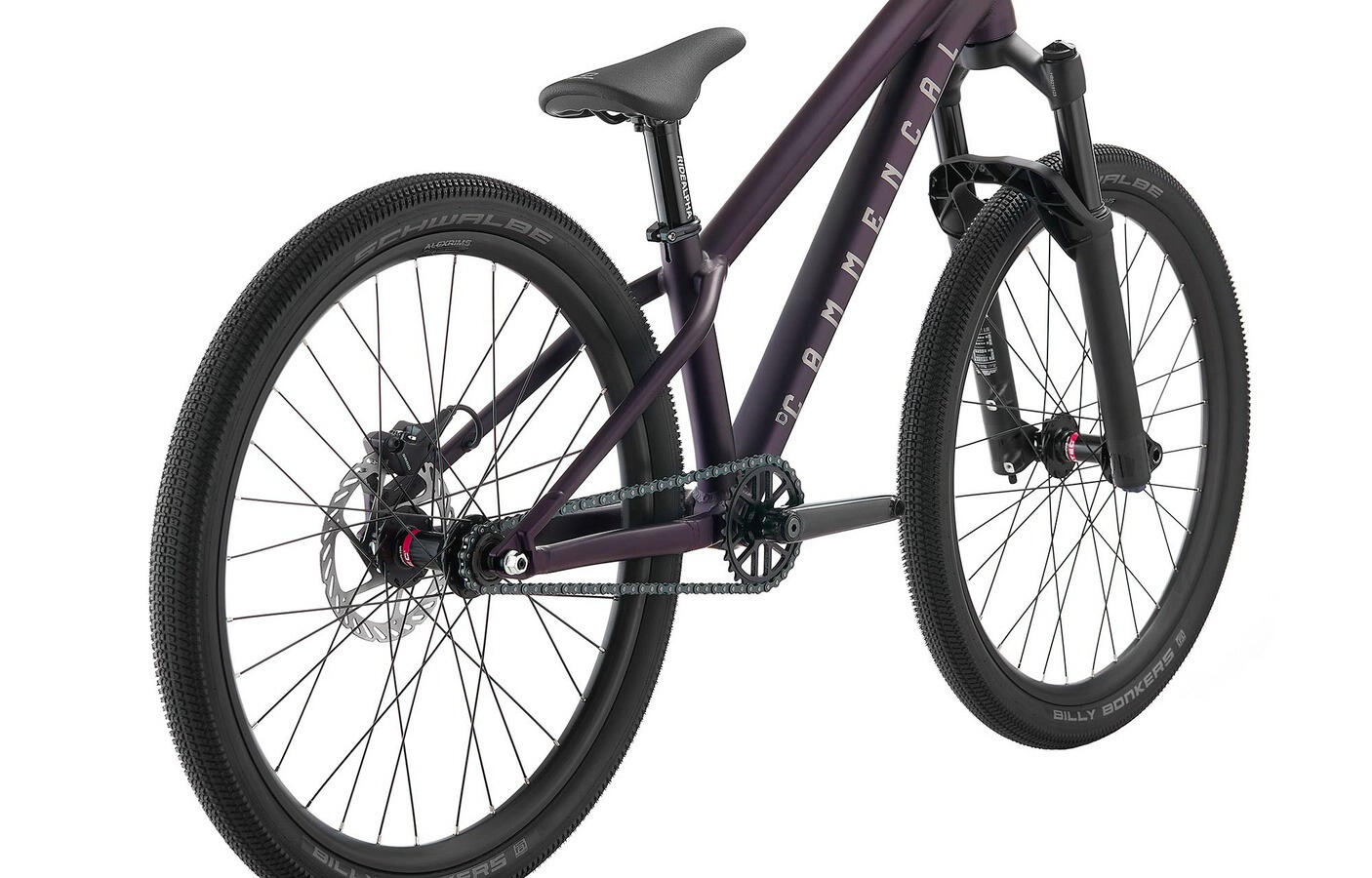 ABSOLUT 24 BMX-Rad in Metallic Purple 4/4
