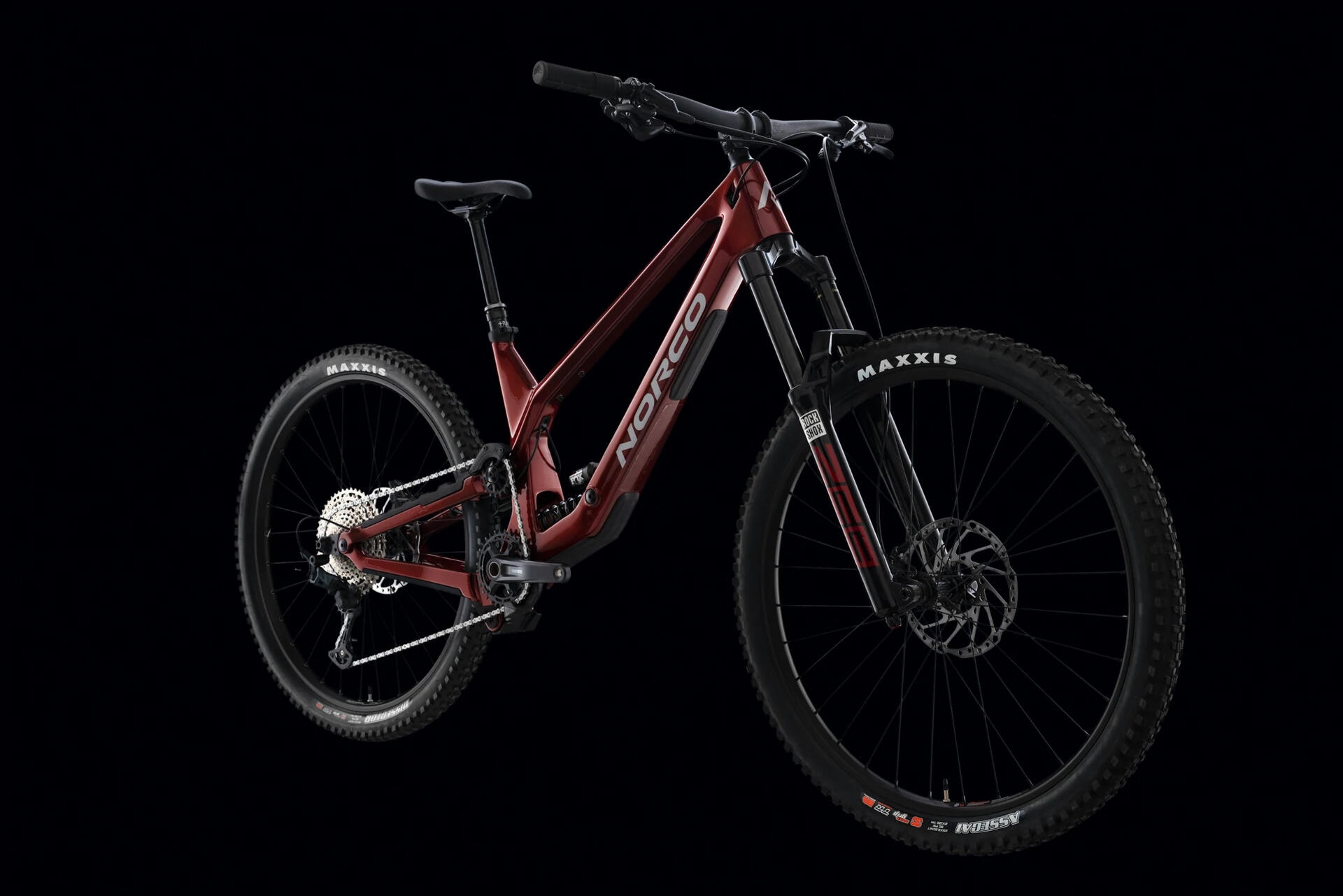 Norco RANGE C3 Red/Silver 29" Diamant MTB Fully in Rot 3/6