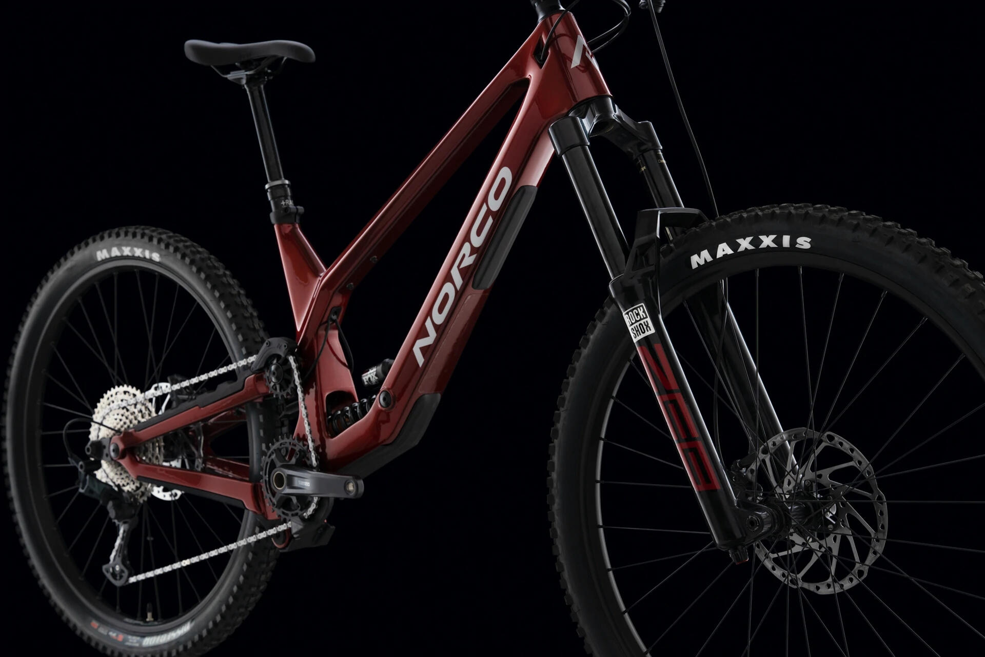 Norco RANGE C3 Red/Silver 29" Diamant MTB Fully in Rot 4/6