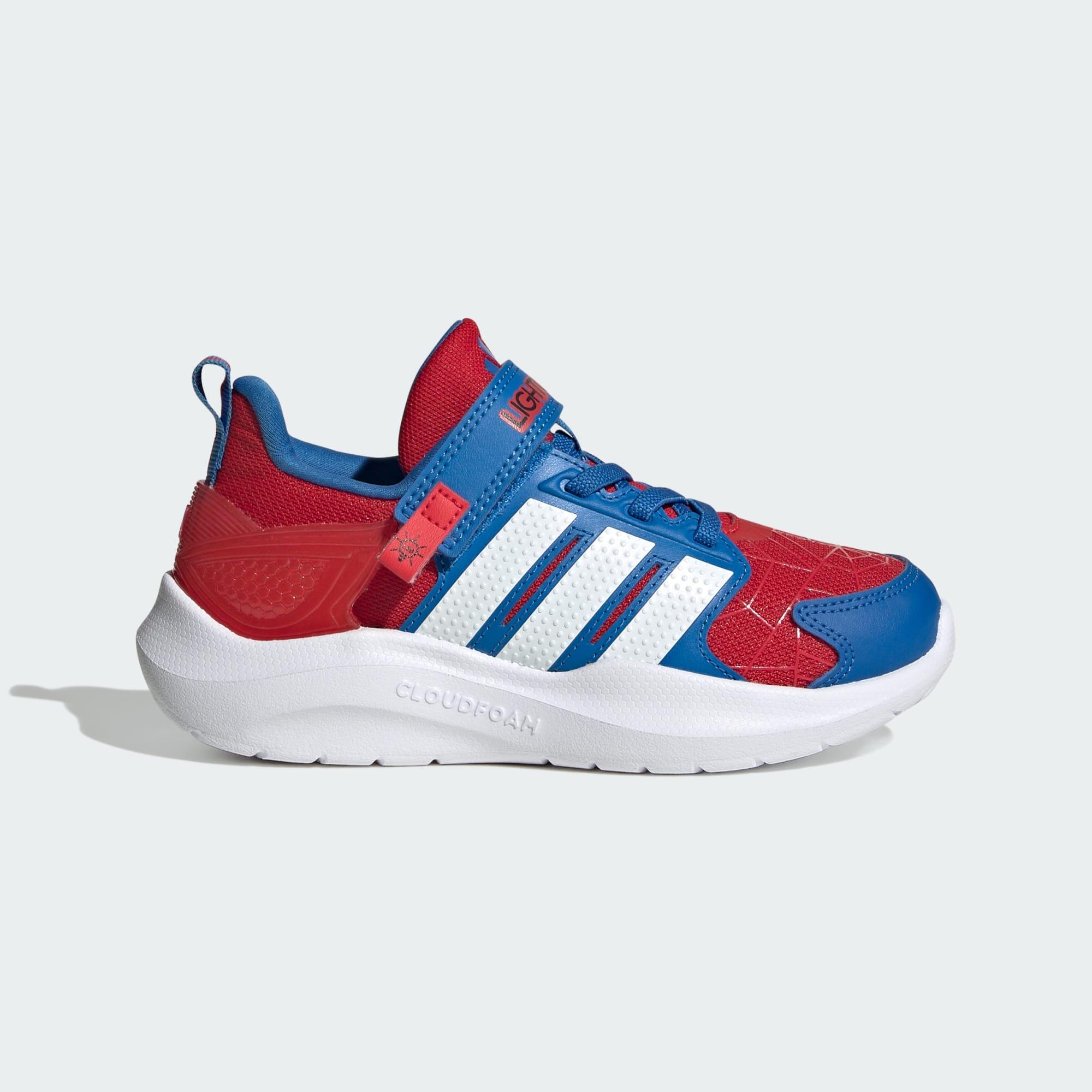 Adidas - Chaussure Adidas Marvel Lightorama Spider-man Enfants - Chaussures De Sport - Blanc|bleu|rouge - Decathlon