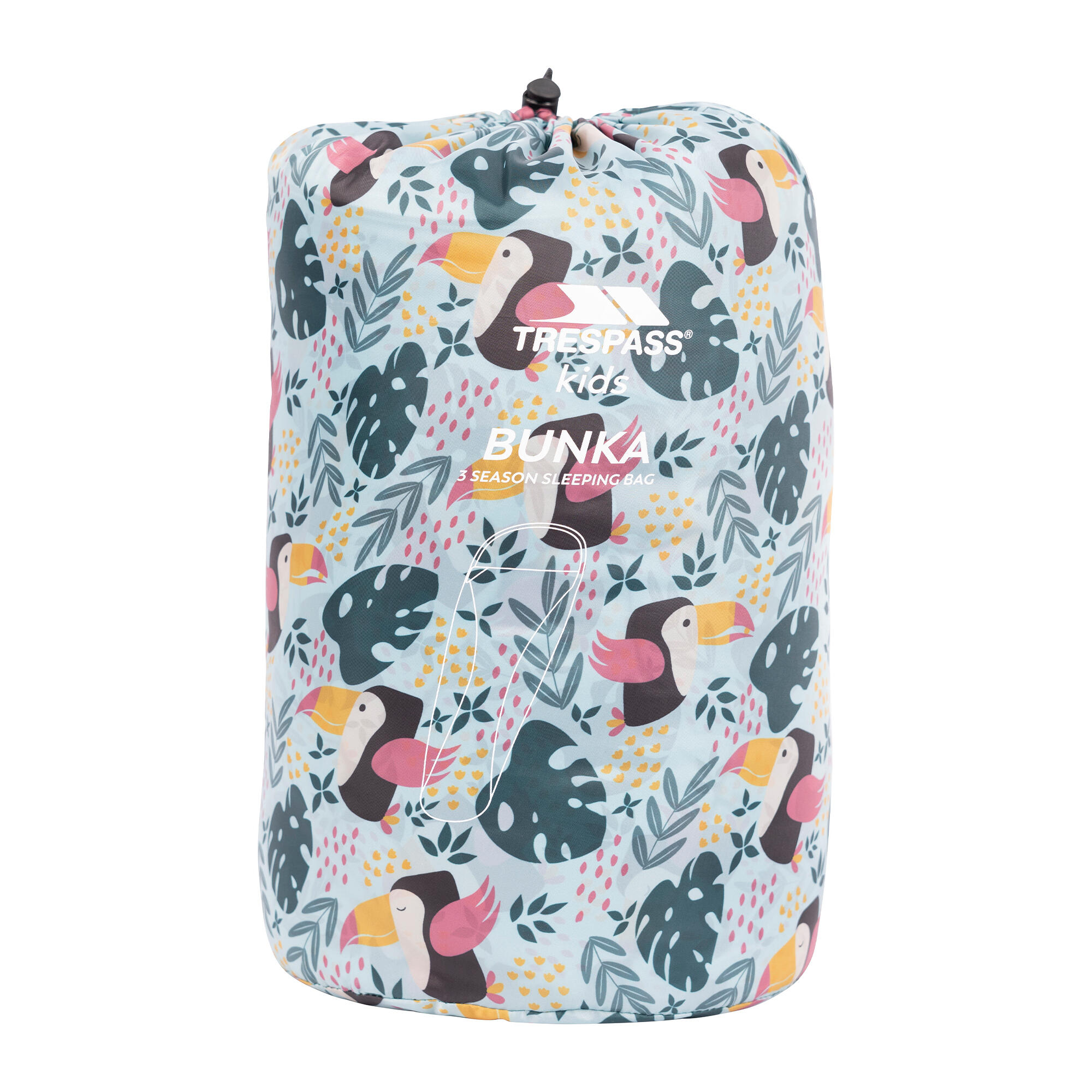 Sac De Couchage Momie BUNKA SEASON Enfant (Bleu) 2/3