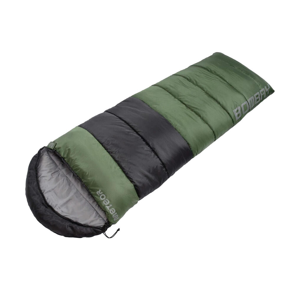 Bombay Sleeping Bag (Black/Dark Green)