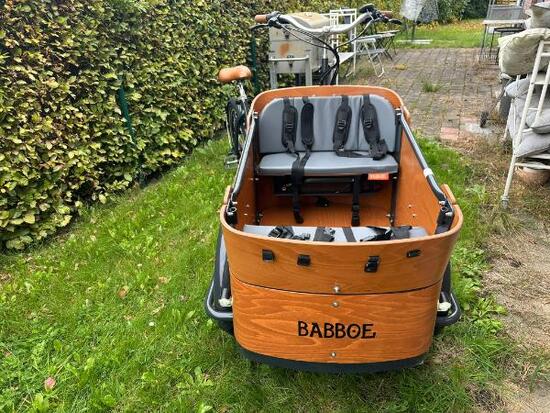 Tussen Particulieren - Babboe Curve Mountain bakfiets hout - 500 Wh