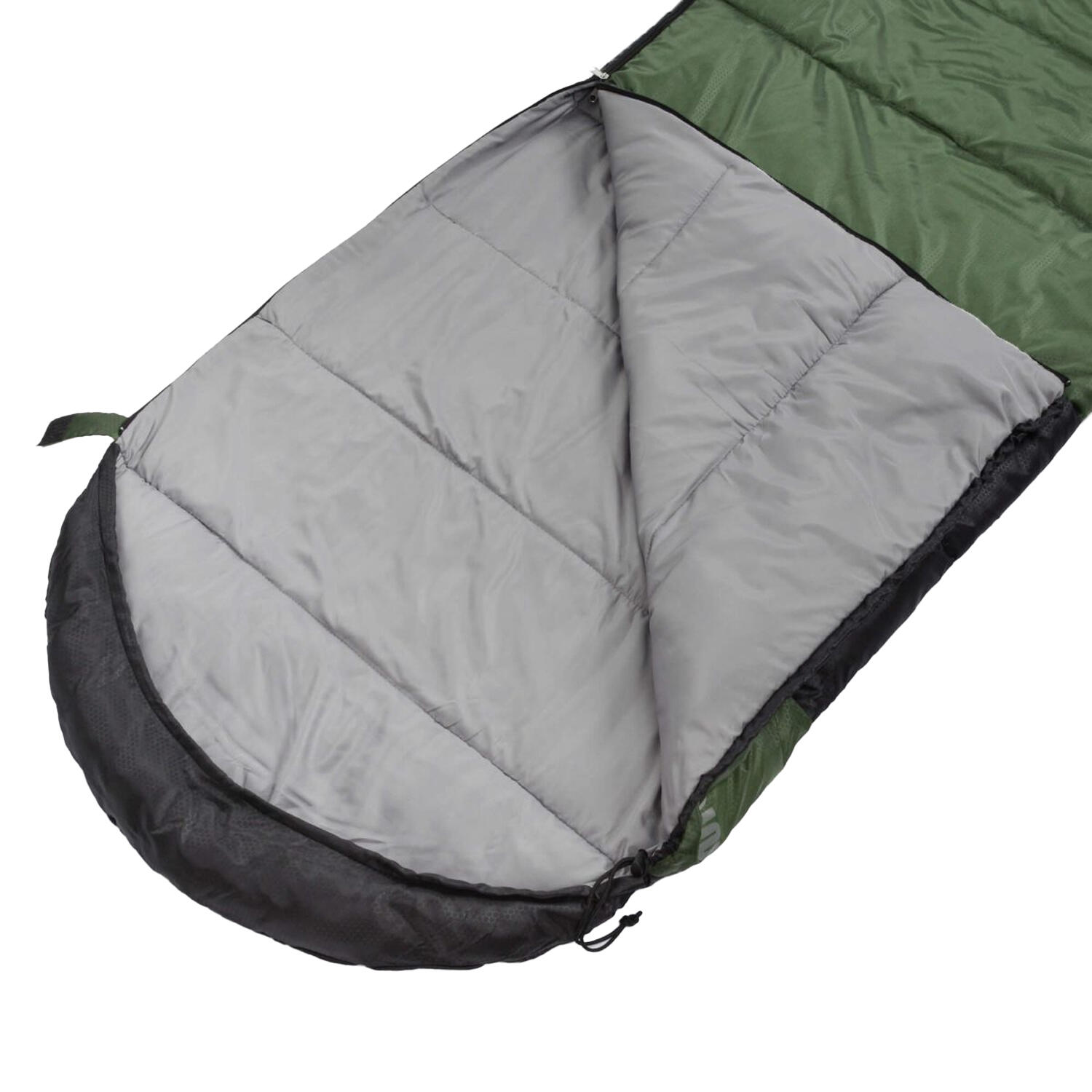 Sac De Couchage BOMBAY (Noir / Vert Foncé) 4/4