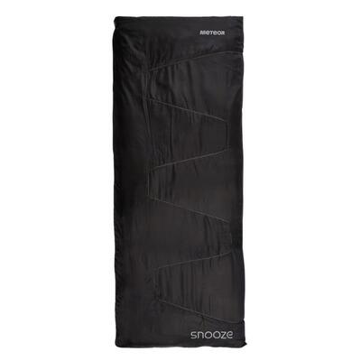 Kinder/kinder snooze logo slaapzak (zwart/grijs)