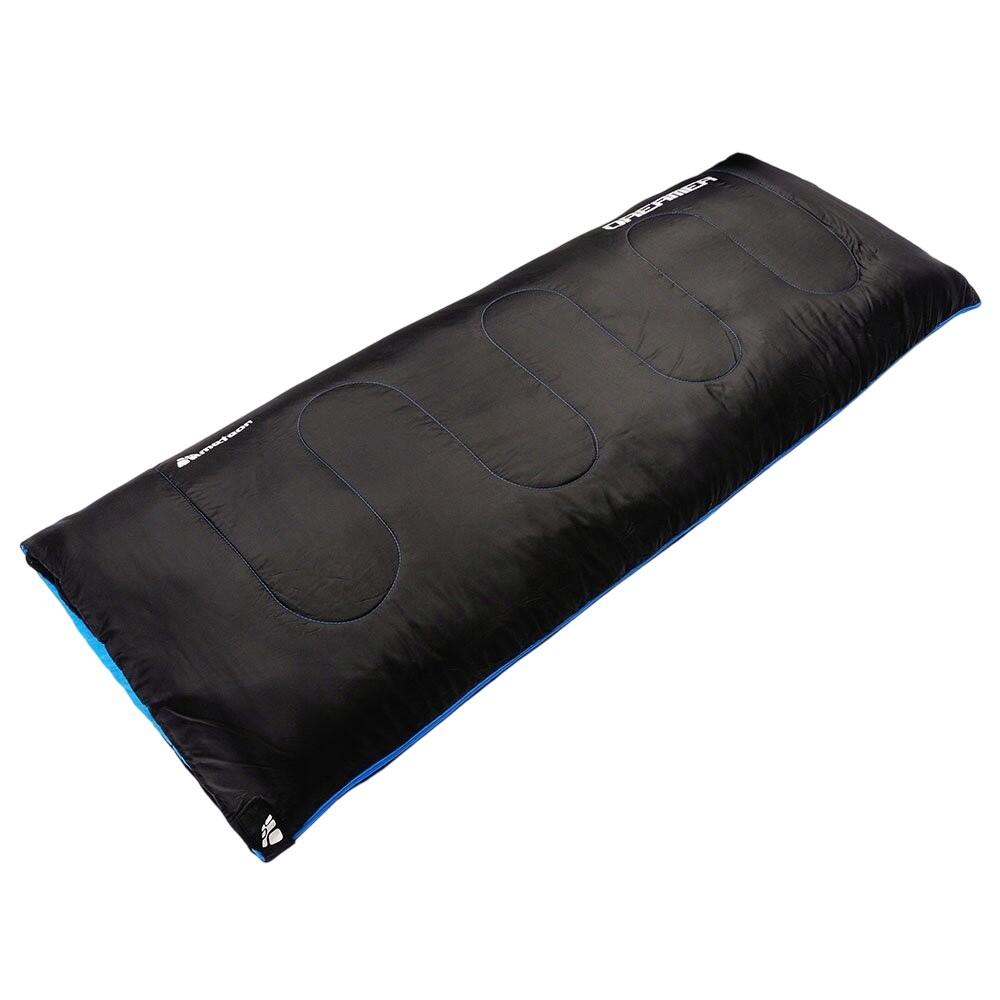 Saco de Dormir Dreamer Diseño Logotipo Negro, Azul 3/4