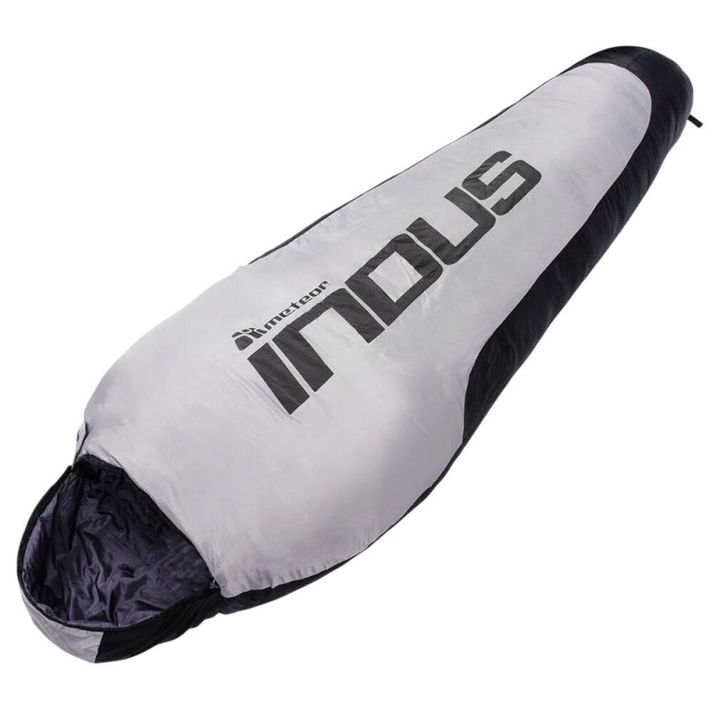 Logo Poliestere Sacco A Pelo Meteor Indus Grigio 2/4