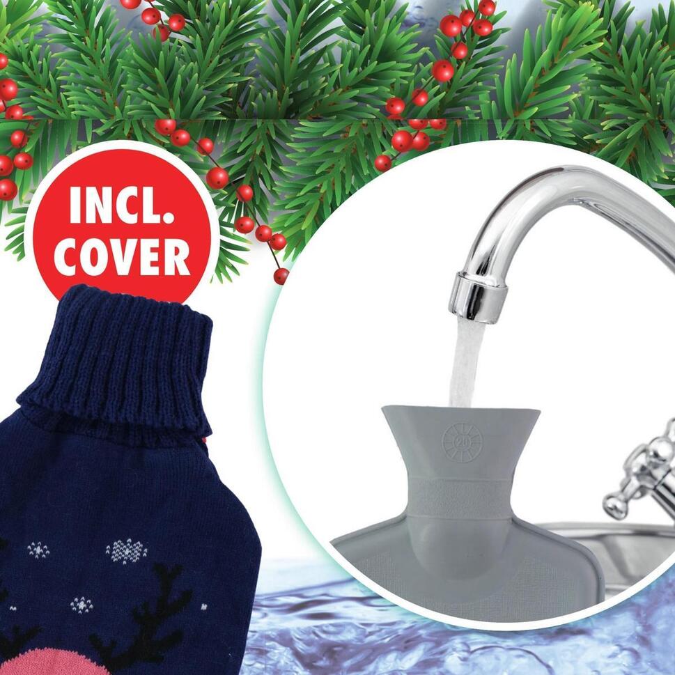 Termofor gumowy w pokrowcu Alpina 1,7L