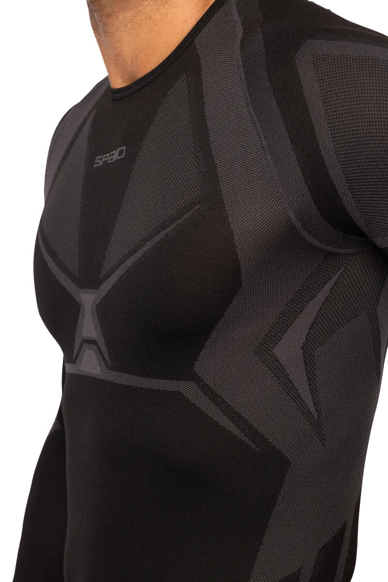 Komplet bielizny damskiej termoaktywnej Spaio Confidence 2.0 black/grey 3/7