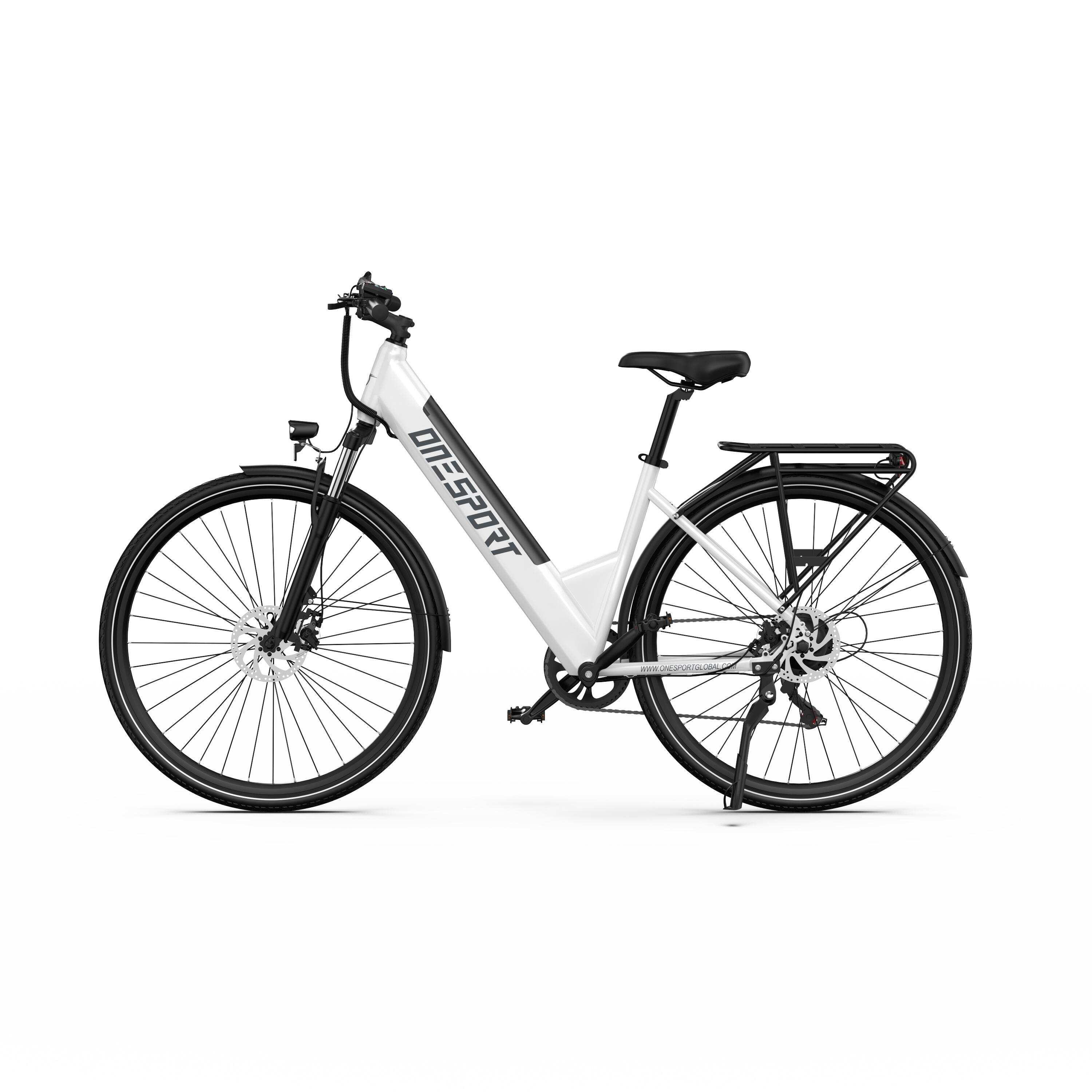 Bicicleta elétrica 250W 65km 44Nm Shimano 7 velocidades 27.5" 2/6