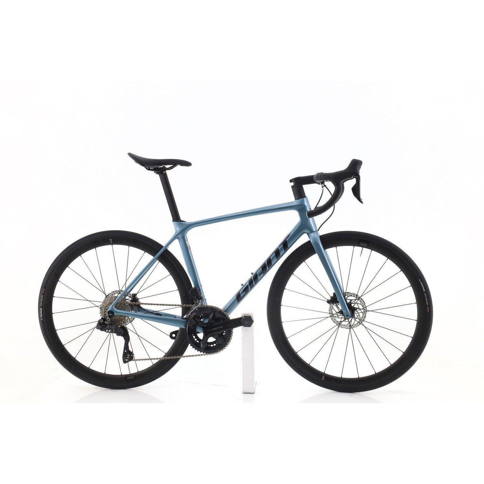 Giant - Vélo De Route Reconditionné ·  Tcr Advanced Pro 1 Di2 12v · Très Bon État - Vélo Route - Bleu - 54 - Decathlon