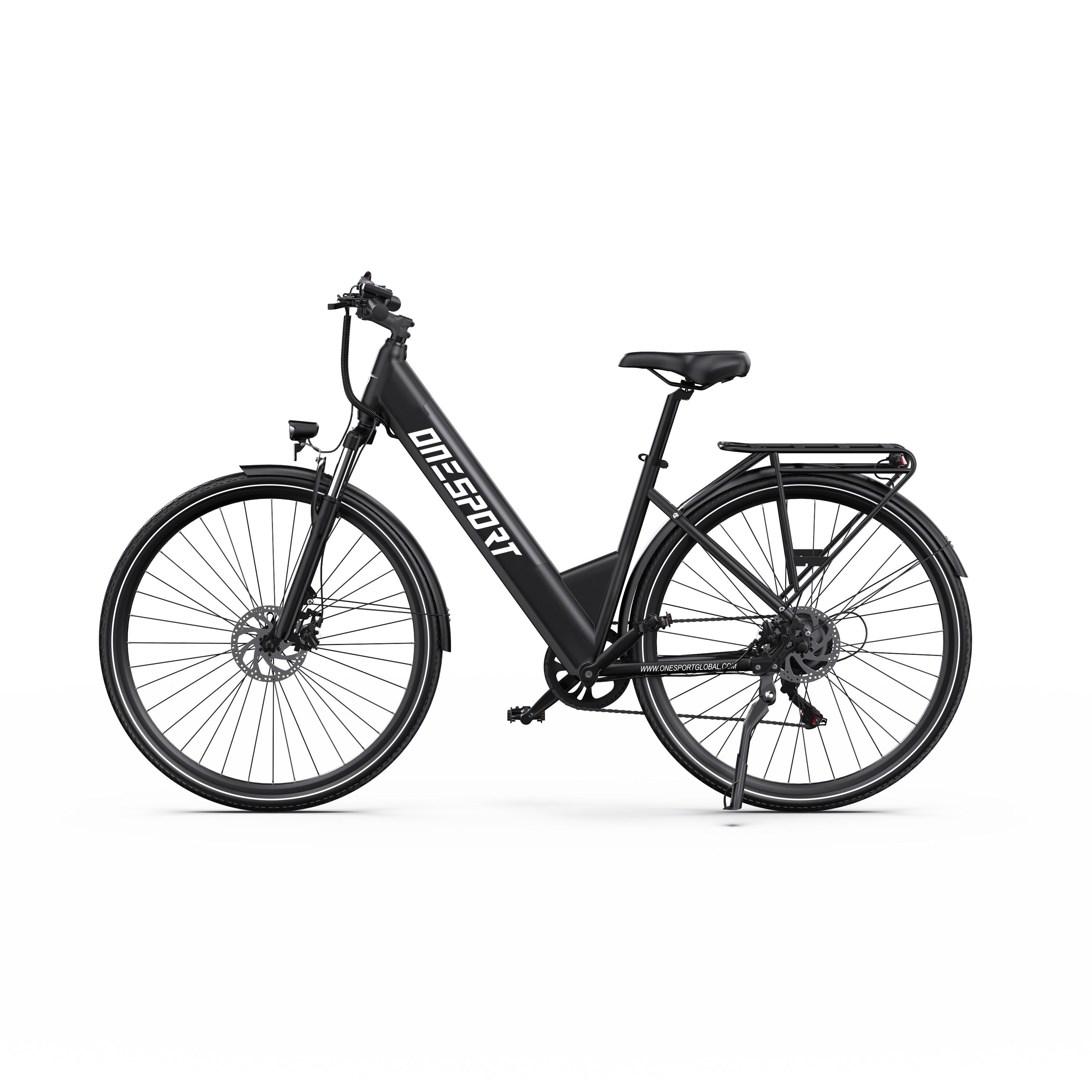 Bicicleta elétrica 250W 65km 44Nm Shimano 7 velocidades 27.5" 2/6