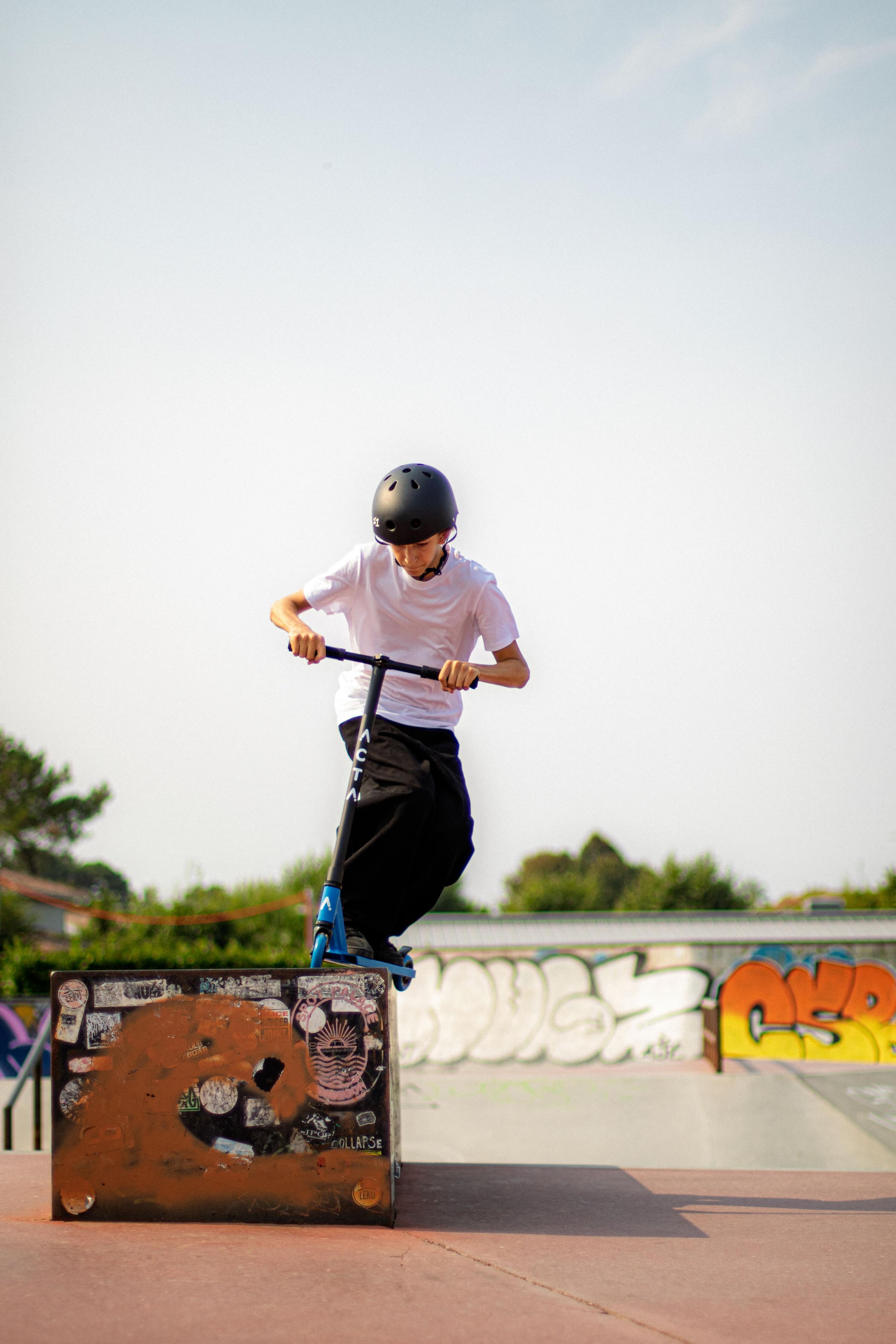 Patinete ACTA Freestyle - Modelo F2 - Azul/Preto 3/7