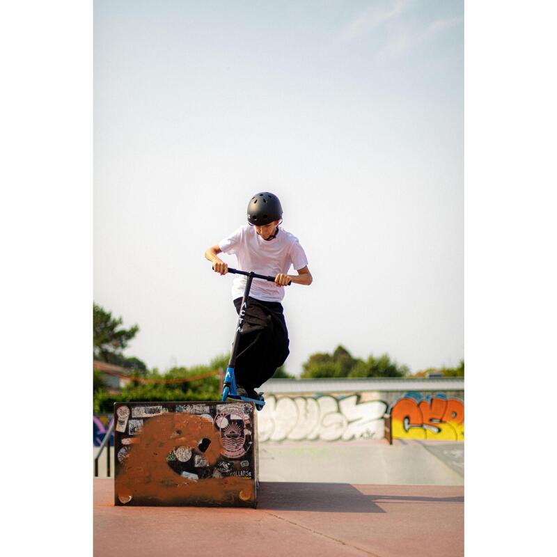 Trotinetă  Freestyle - Model F2 - Albastru/Negru
