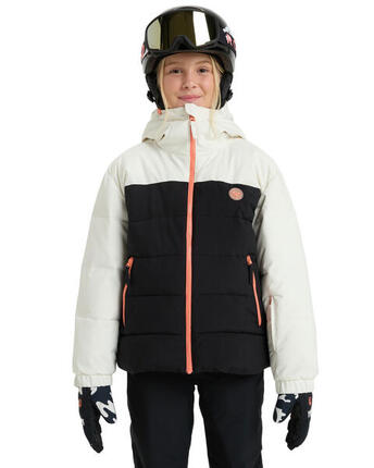 Veste de snow technique SNOWYHILL PUFFY Noir Fille
