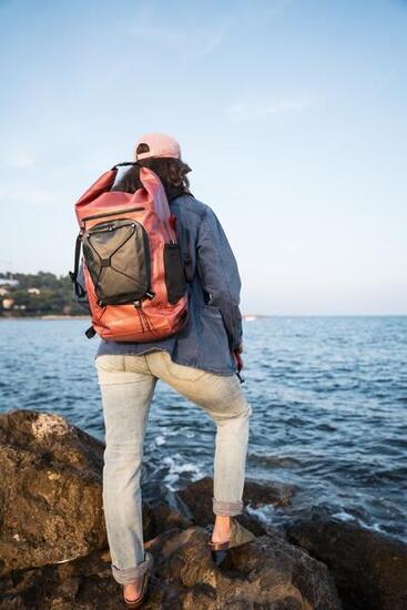 Zaino impermeabile IPX6 Double Kiteloop 27L - Rosa