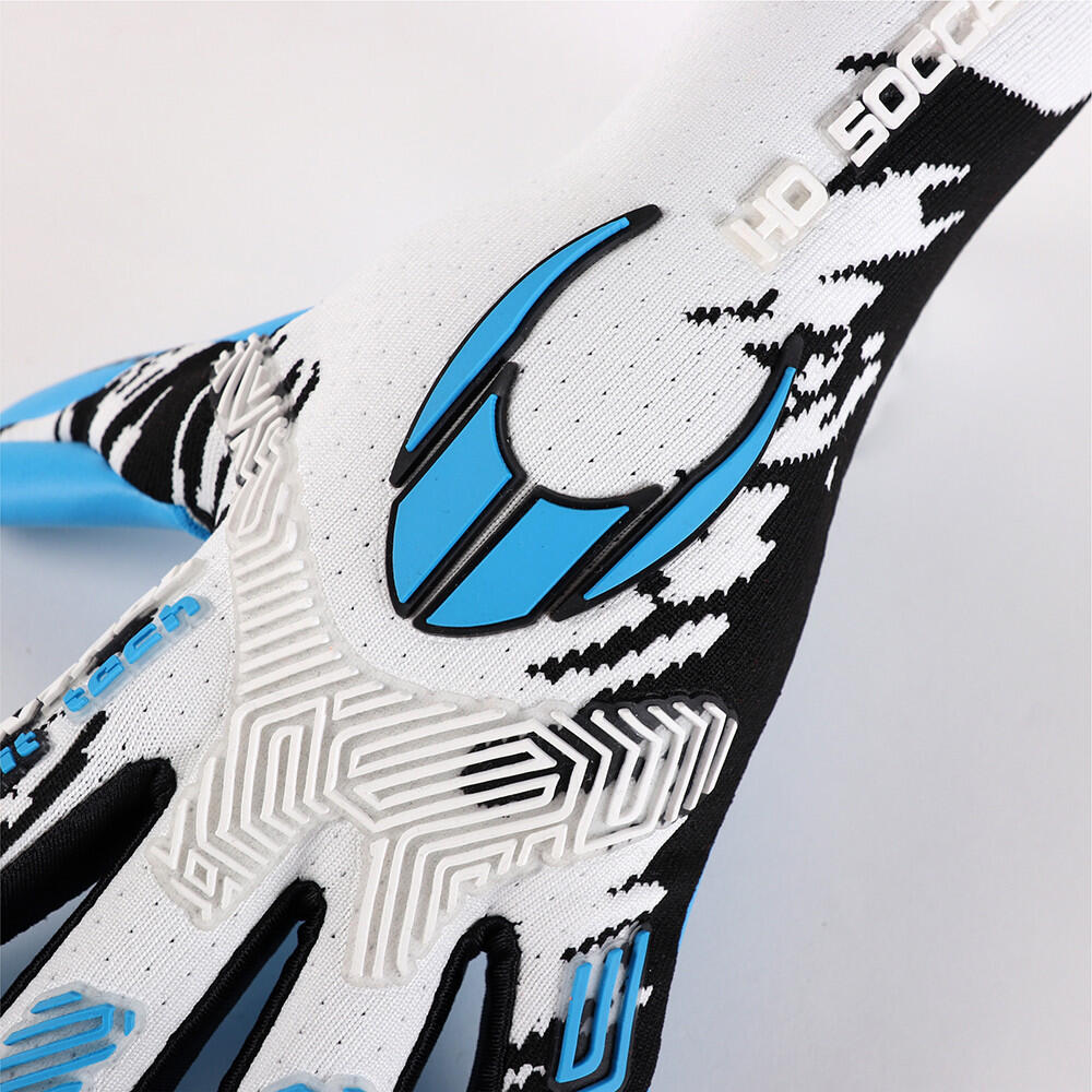 Guante de portero Ho Soccer Adulto SSG Kontrol Knit Tech Blanco Azul 2/7