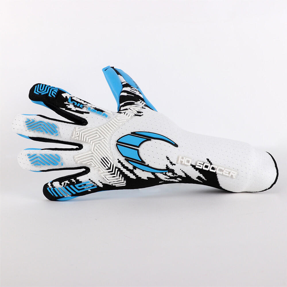 Guante de portero Ho Soccer Adulto SSG Kontrol Knit Tech Blanco Azul 6/7