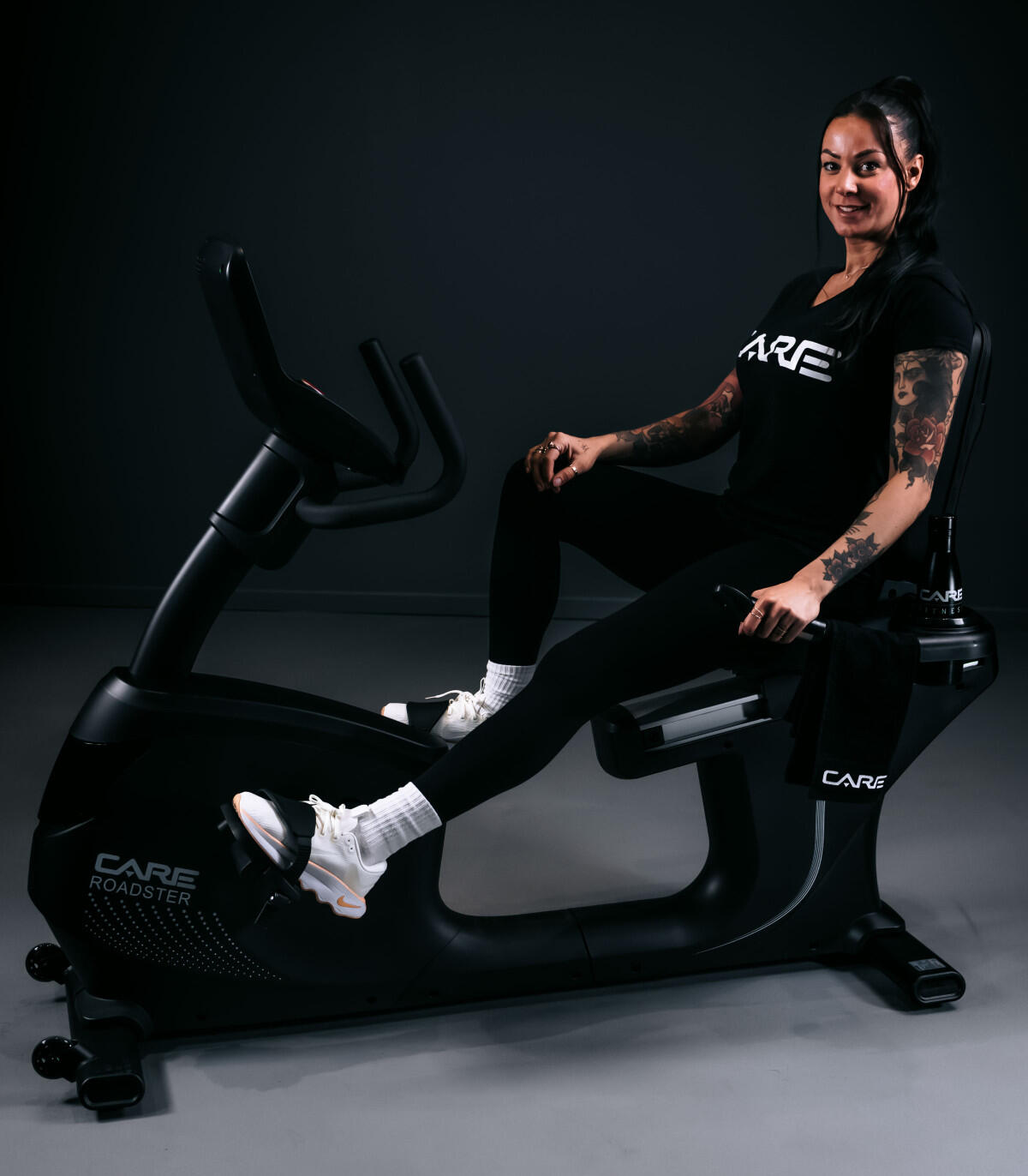 Halbliegefahrrad ROADSTER LED selbstversorgend - CARE - vernetzter Ergometer 5/7