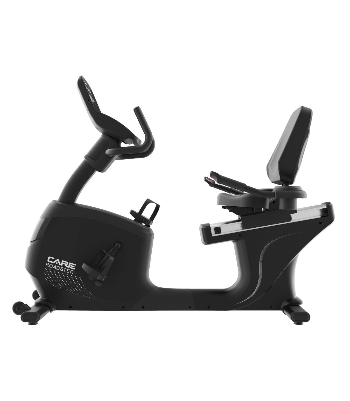 Vélo semi allongé ROADSTER LED auto-alimenté CARE ergomètre