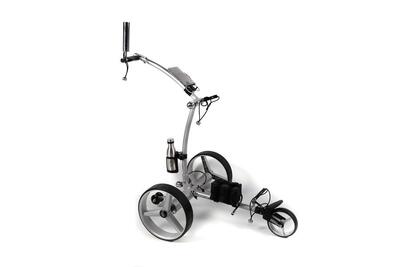 Golfted gt-ar grijs elektrische golftrolley aluminium met afstandsbediening