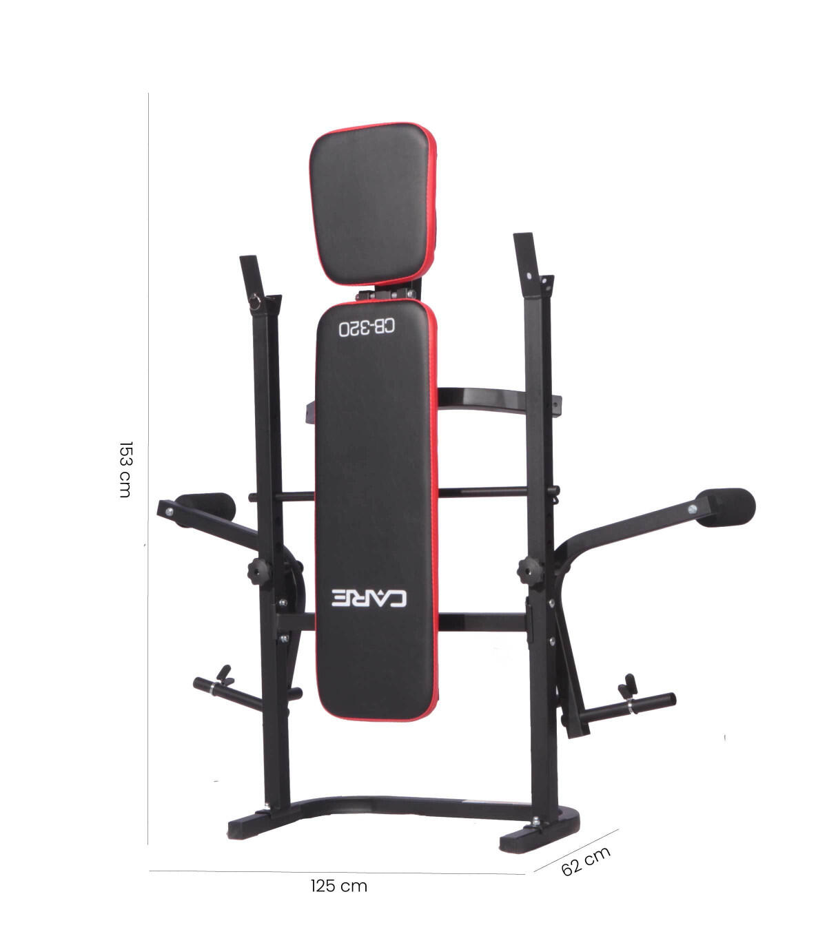 Banc de musculation multi-positions réglable et inclinable - CARE- CB-320 3/8