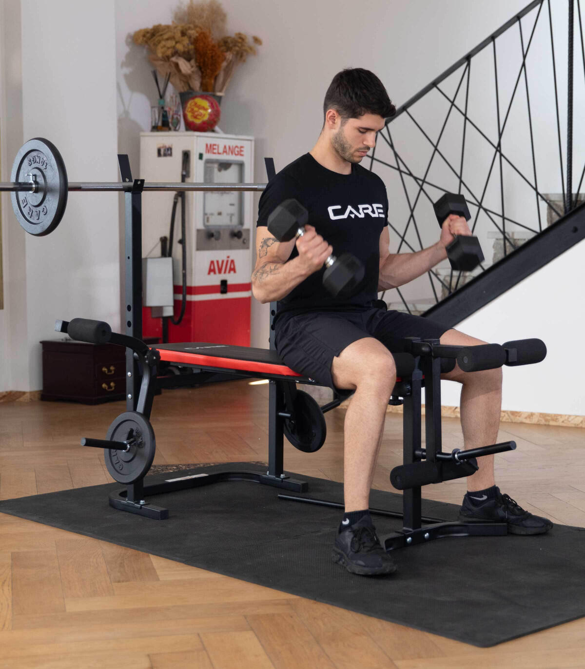Banc de musculation multi-positions réglable et inclinable - CARE- CB-320 5/8