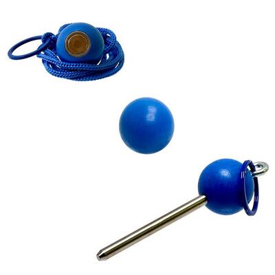 Bouleset kleur donkergroen - 1 magneet - 1 traceur de terrain - 1 but