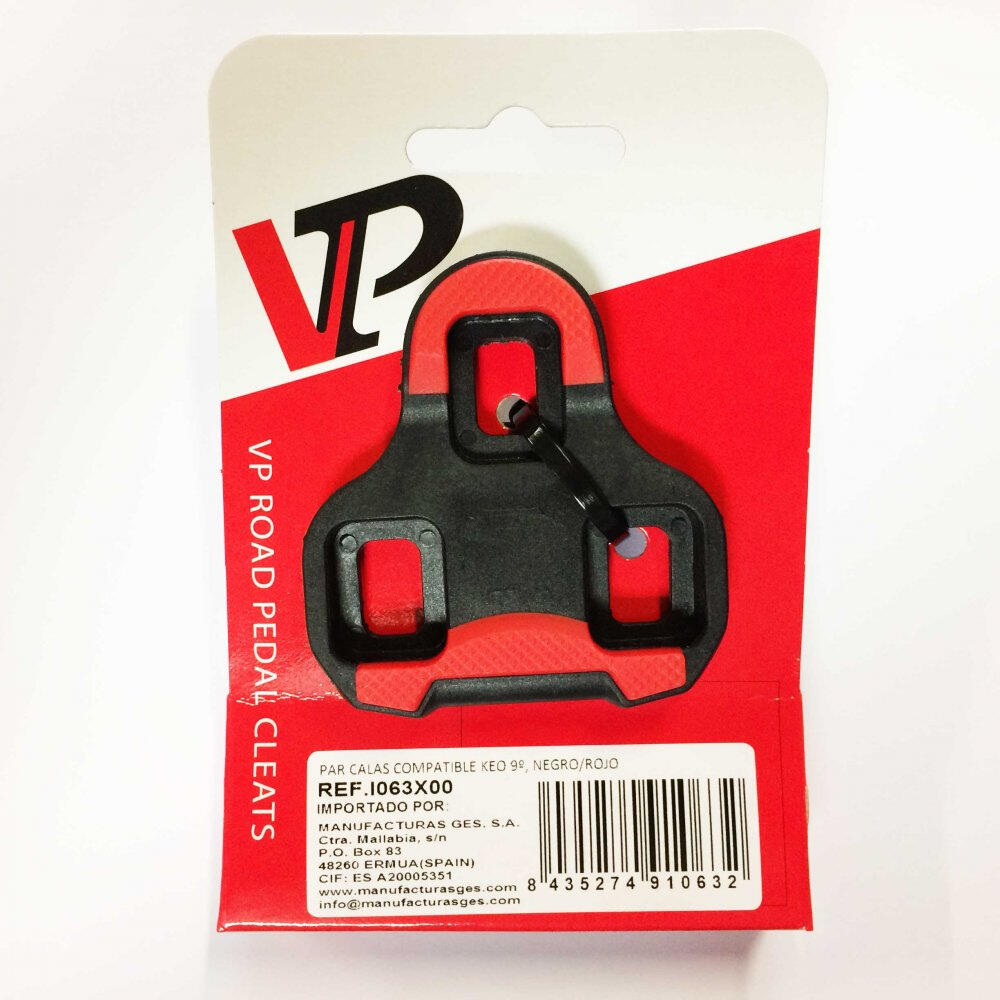 Cale de pédale VP Components Keo 9° 2/2