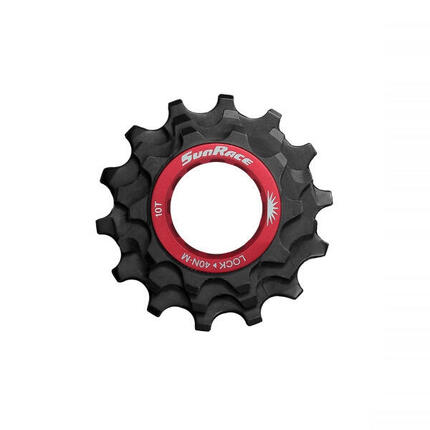 Jeu de pignons pour cassette SunRace SPCS12X 10-12-14d 12V Noir