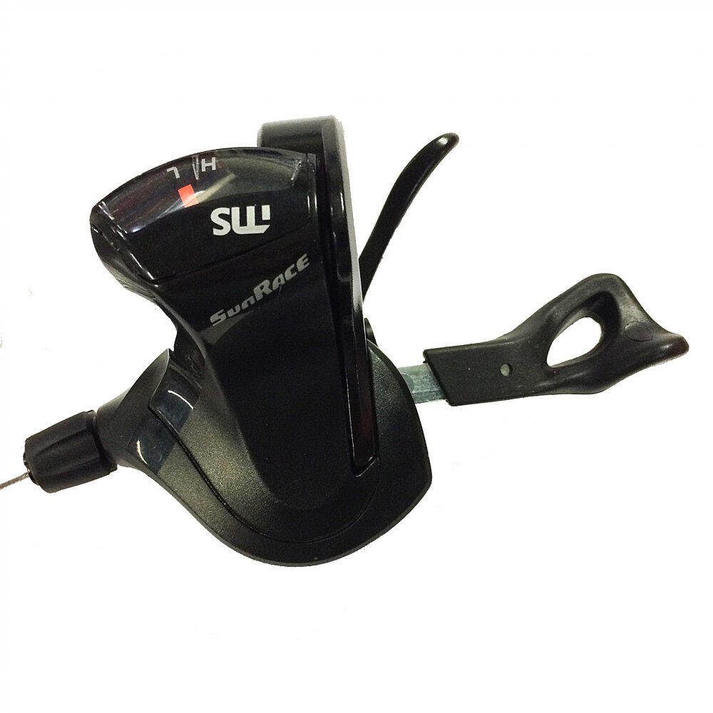 Sunrace DL-MS33 Cambiador Izquierdo de 2 Velocidades Negro 2/2