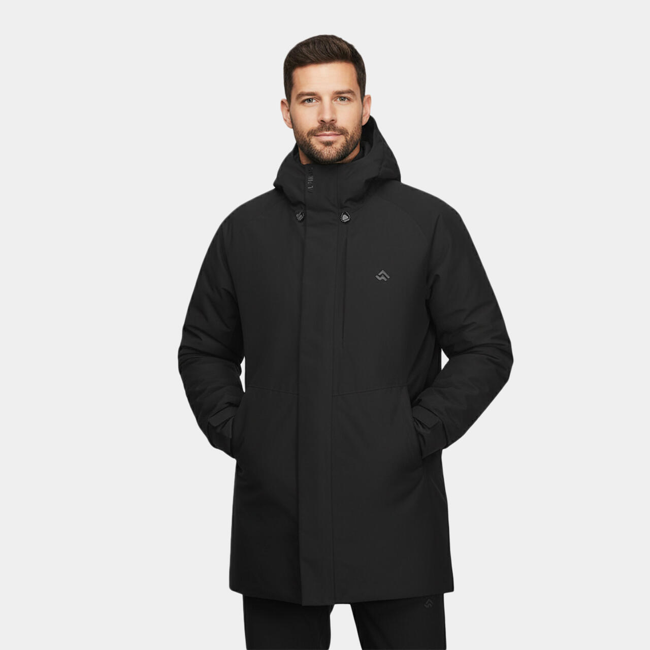 Alpinus - Manteau D'Hiver En Membrane Alpinus Multan - Homme - Cape - Noir - Decathlon