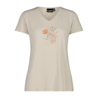T-shirt met een wijde hals voor dames cmp