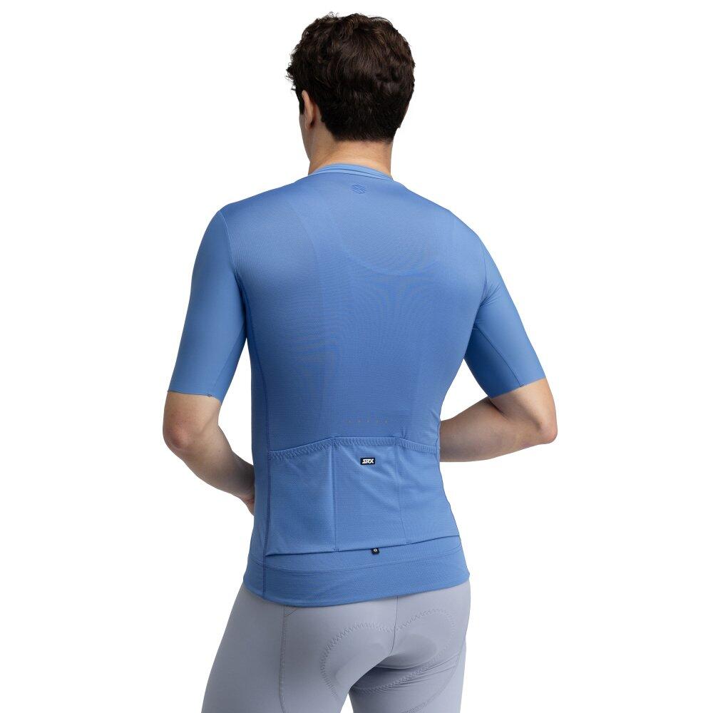 Maillot vélo ultraléger homme Cyclisme SRX Tirreno Bleu Marine 2/7