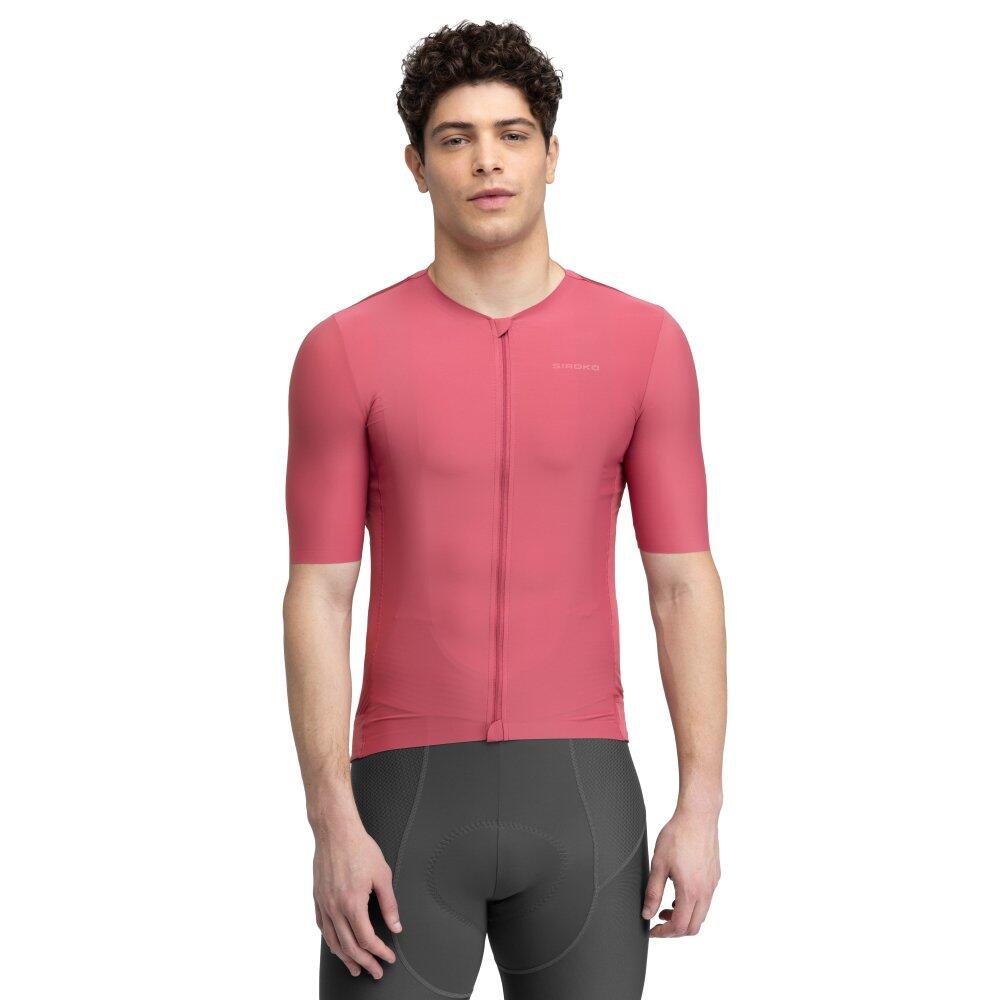 Men Cycling 's ultralightweight jersey SRX Dirty Kanza Maroon