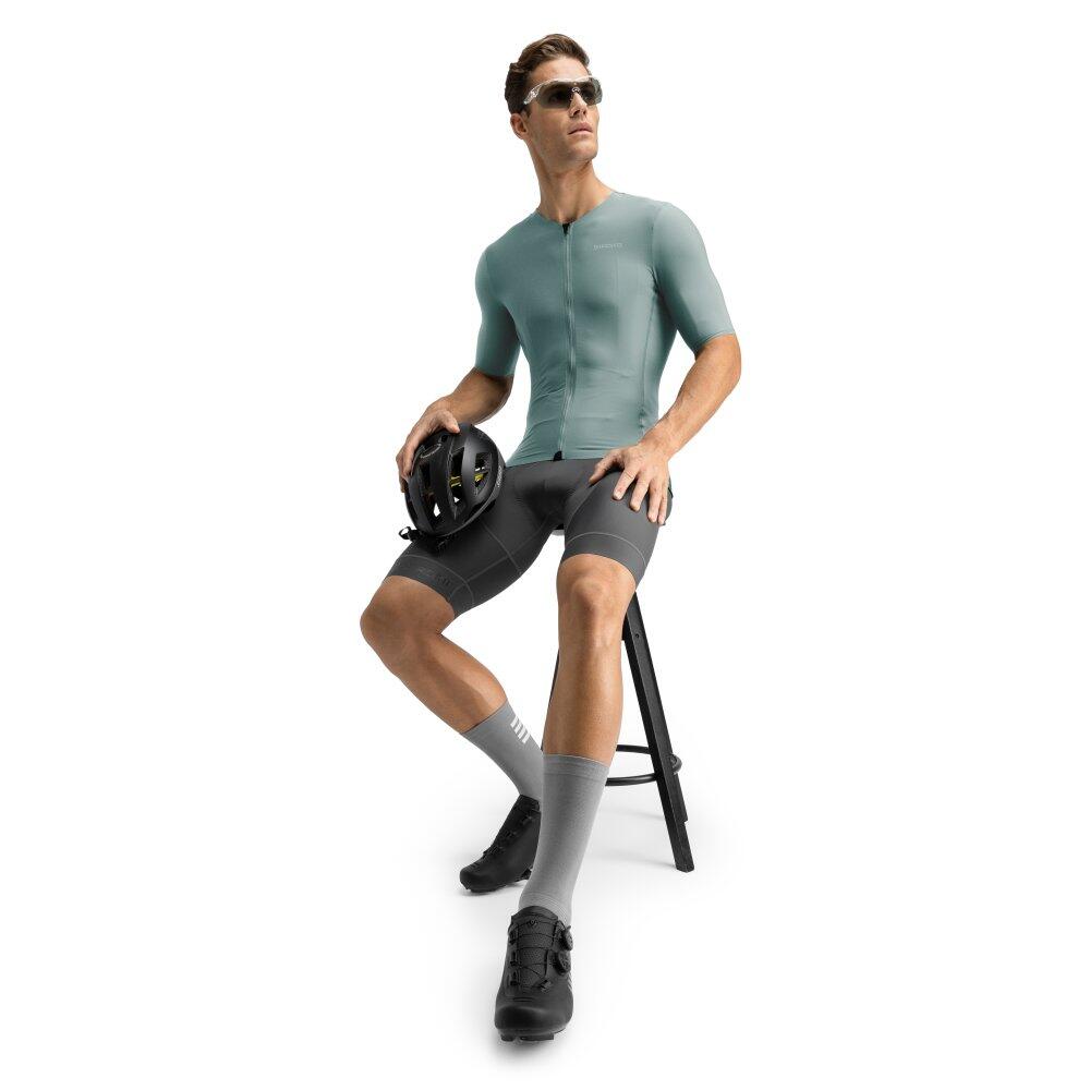 Herren Radsport ultraleichtes radtrikot für SRX Dauphiné Armeegrün 3/7