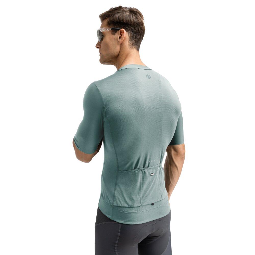 Herren Radsport ultraleichtes radtrikot für SRX Dauphiné Armeegrün 2/7