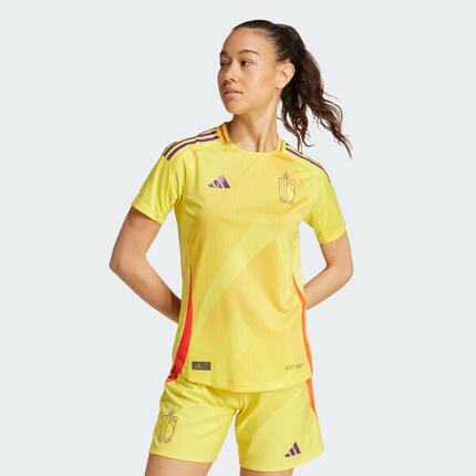 Maillot Extérieur Belgique 25 (Équipe féminine) Authentique