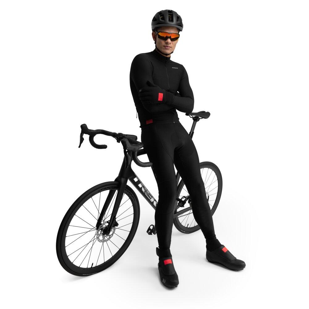Pánský zimní cyklistický termo dres DW Grotto 3/8