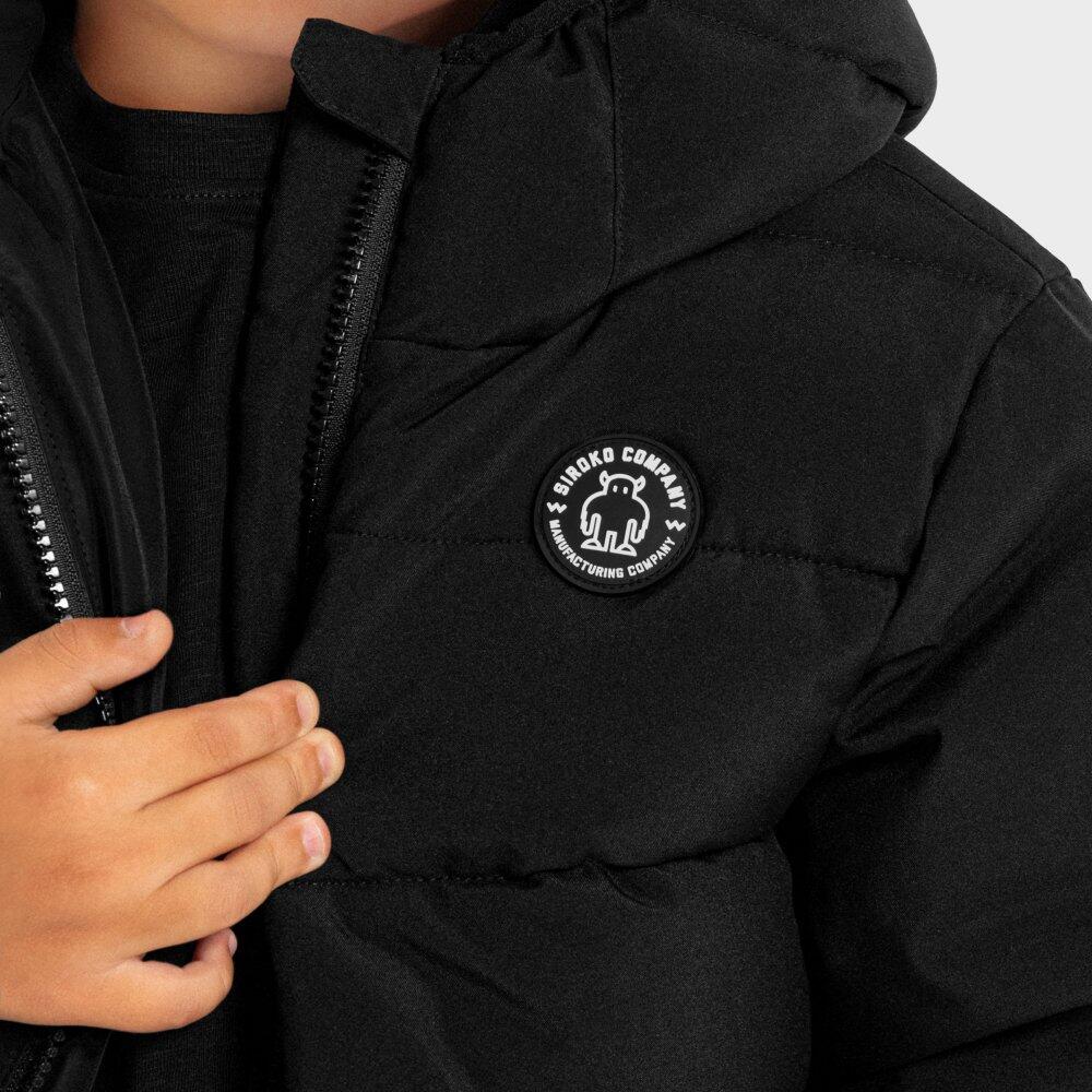 Kinderen Lifestyle Waterbestendig puffer jack jongens Trend Zwart 4/7