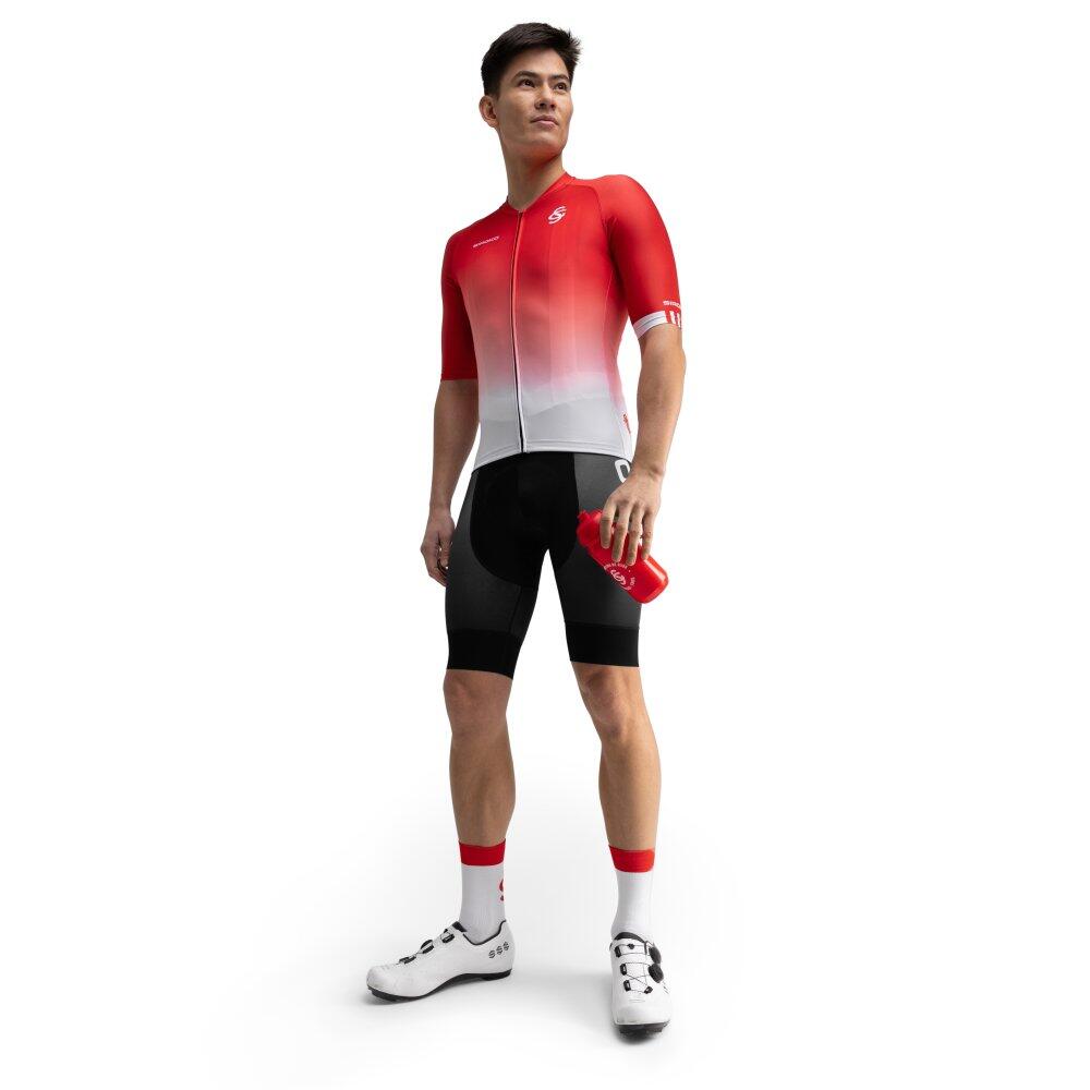 Herren Radsport kurzärmeliges real sporting de gijón x siroko radtrikot für S 3/7