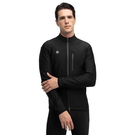 Men Cycling 's softshell jacket J3 Seymour Black