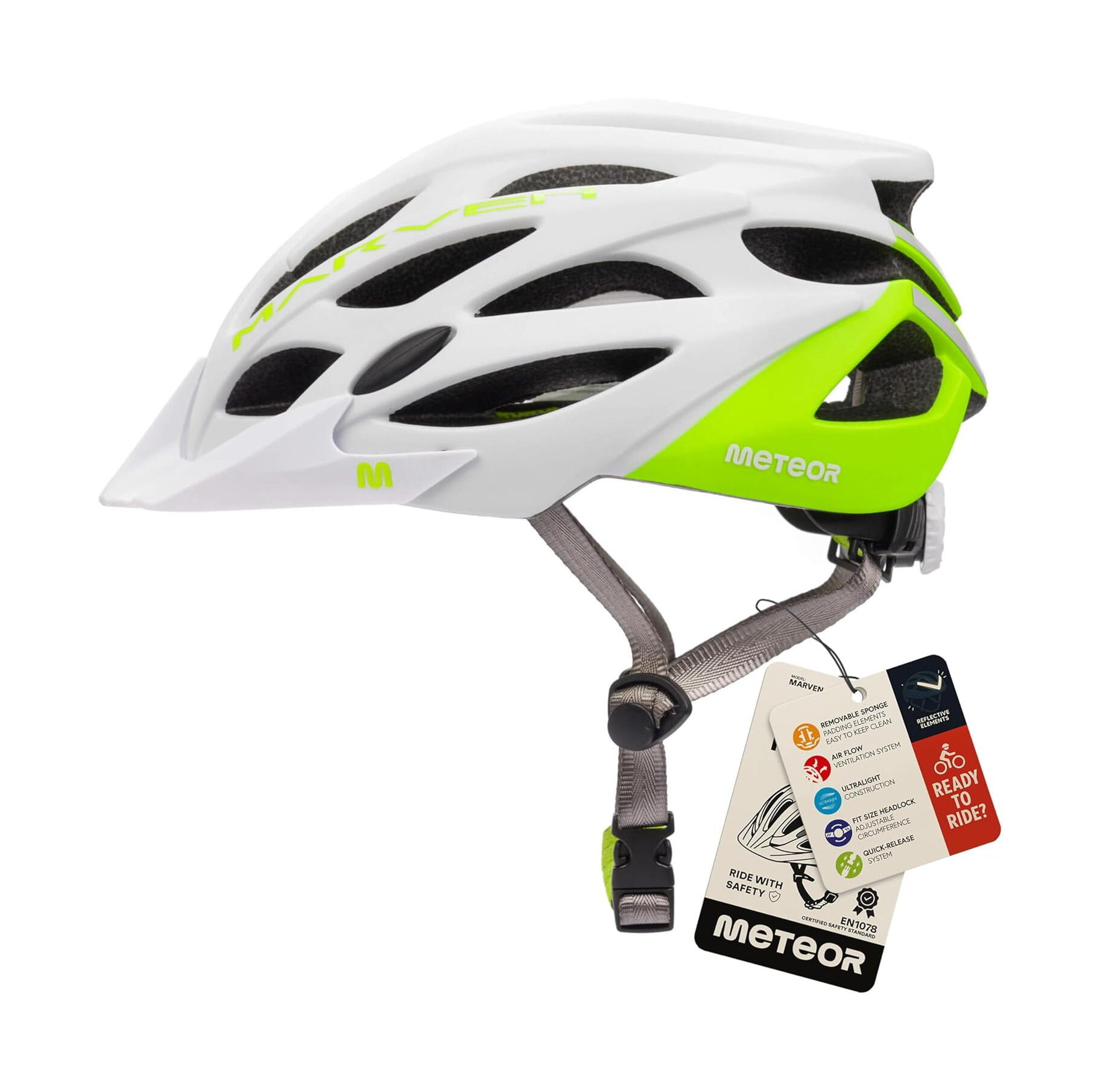 Casque de vélo Meteor Marven MTB Scooter Skate 3/7