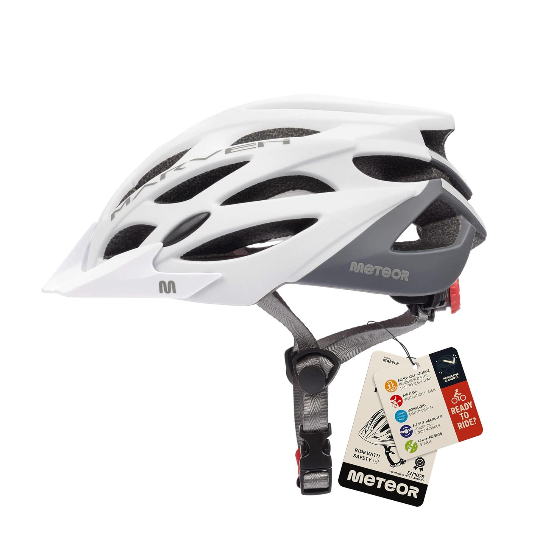 Casco Meteor Marven MTB Ciclismo Patinaje 3/7