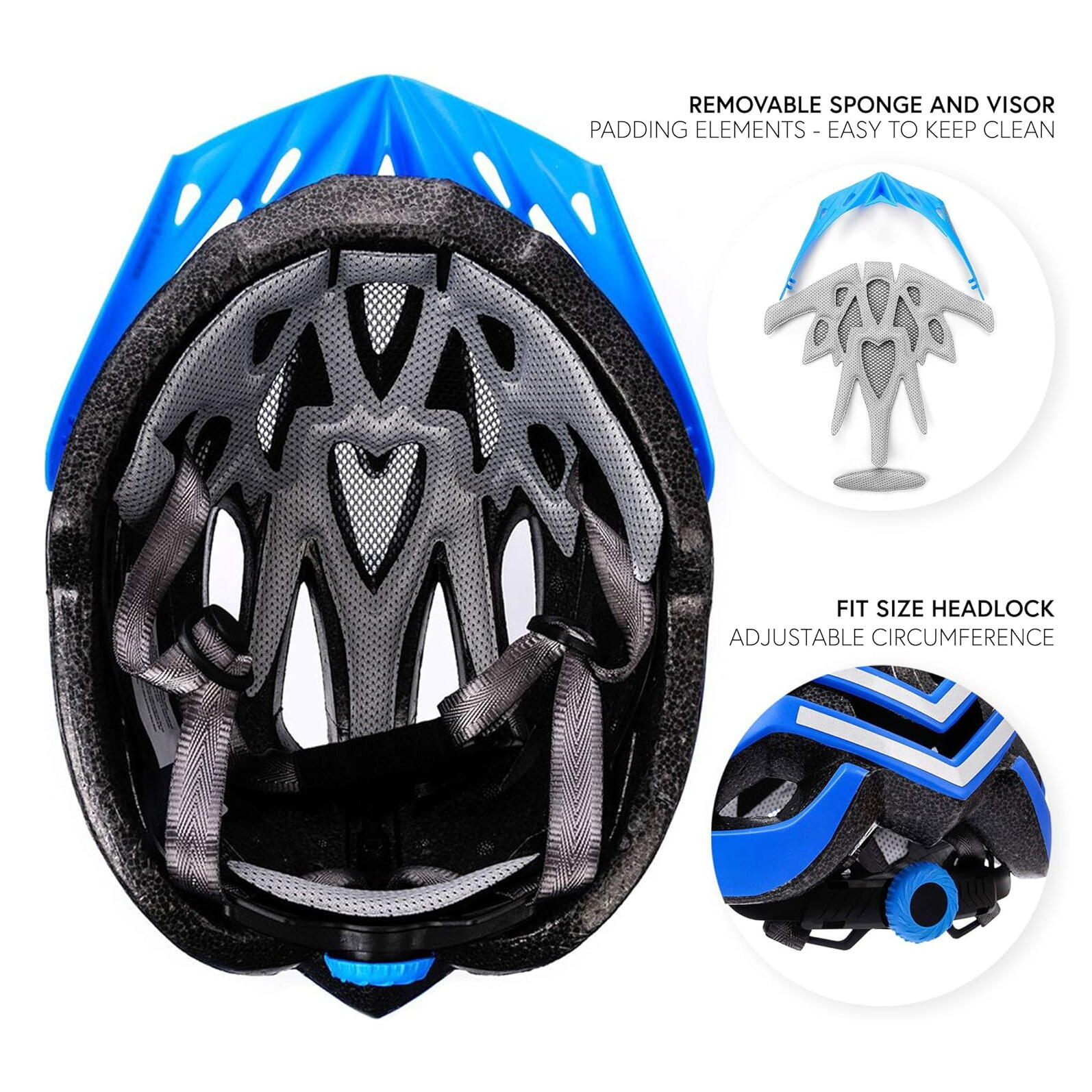 Casque de vélo Meteor Marven MTB Skateboard Trottinette 5/6