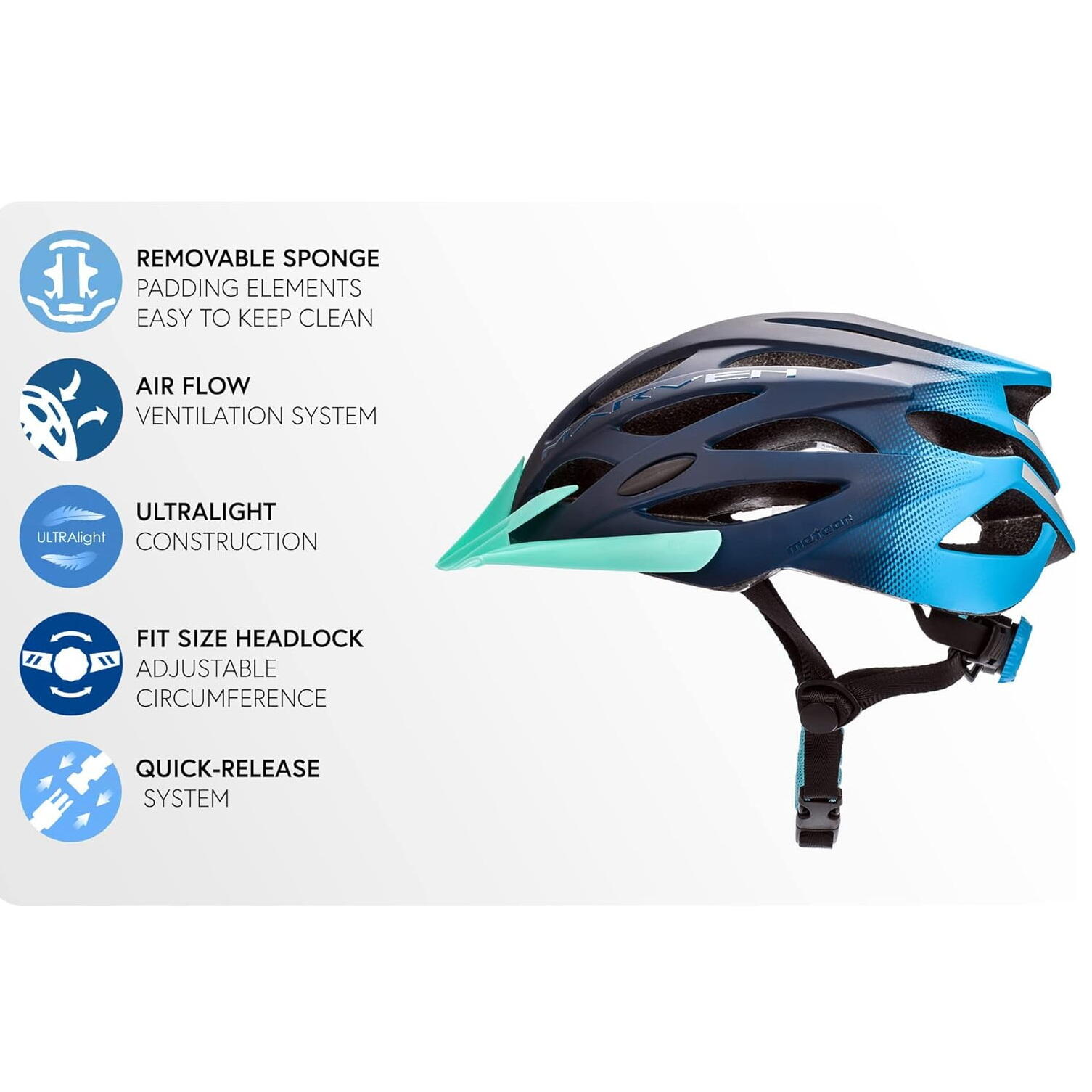 Cascos Meteor Marven para bicicleta, skateboard y patinete 3/7