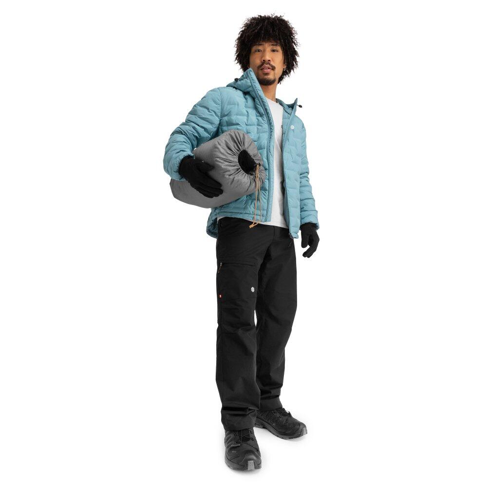 Veste randonnée isolante légère homme Mineral Bleu 3/8