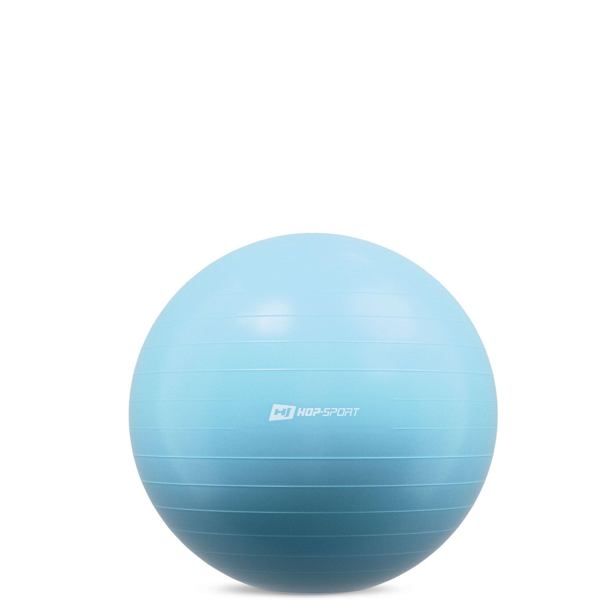 Palla fitness HS-R045YB 45cm azzurro. Pallone da ginnastica 2/6